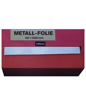 Metallfolie D.0,400mm STA L.2500mm B.150mm