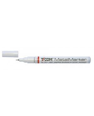 Metallmarker L.133mm w Strich-B. ca. 0,8mm TICOM