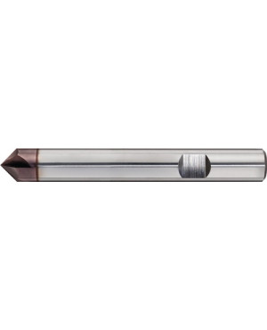 Universalentgratfräser D.10mm VHM TiAlN 90Grad Schneiden 4 PROMAT