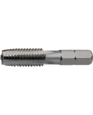 Einschnittgewindebohrer DINISO 228 HSSG 1/4 Zoll 6KT-Bit G 1/8 Zollx17mm HEXTAP
