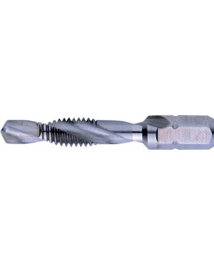 Kombigewindebohrer DIN3126 HSSG 1/4 Zoll 6KT M8x6,8mm Steig. 1,25mm PROMAT