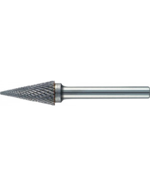 Frässtift Form SKM D.6mm Kopf-L.13mm Schaft-D.3mm HM Verz.Normal,fein PROMAT