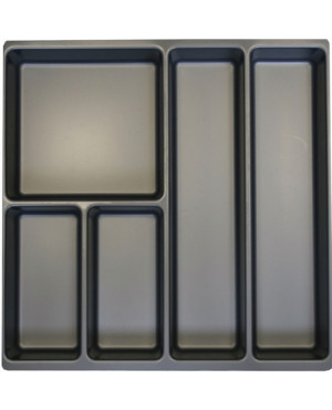 Schubladenunterteilungsmaterial Front-H.60mm 5 Fächer