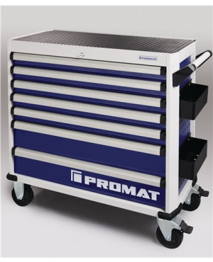 Werkzeugwagen 7 Schubl. f. 30 kg 500kg belastbar BxHxT:933x459x817mm Promat
