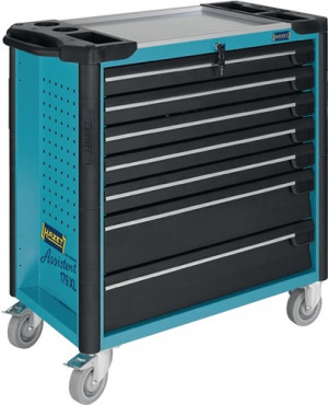 Werkzeugwagen B.980xT.503xH1027mm 7Schubladen unbest.Edelstahl Arbeitsplatte