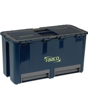 Werkzeugkoffer Compact 27 B474xT239xH250mm 6 Einst.fächer PP RAACO