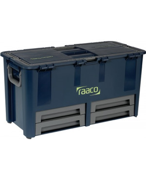 Werkzeugkoffer Compact 62 B620xT320xH315mm 10 Einst.fächer PP RAACO