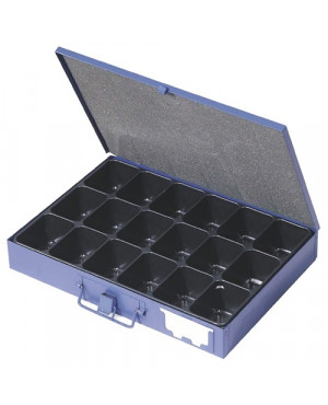 Sortimentskasten B340xT240xH50mm 18 Fächer DINZL