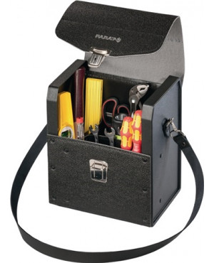 Werkzeugtasche B.235mm T.160mm H.278mm Industrieleder schw. Volumen ca.10l PARAT