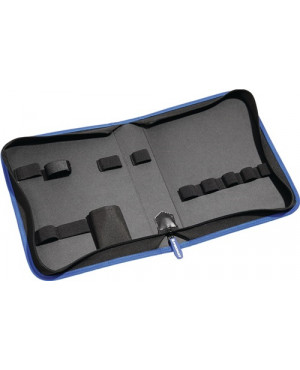 Werkzeugmappe Innen-B300xT60xH270mm 1 Einsteckfach/11 Klettschlaufen