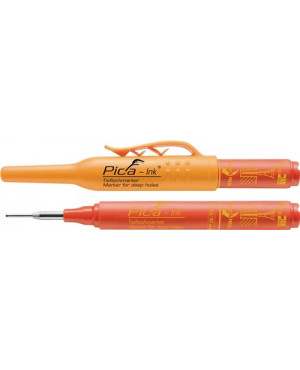 Tieflochmarker Pica-Ink rot m.Teleskopspitze PICA