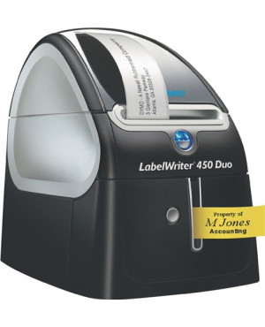 Etikettendrucker LabelWriter 450 Duo Schriftbandbreiten 6,9,12,19,24mm DYMO