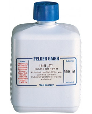 Lötöl ST 500 ml Flasche DIN/EN29454-1 FELDER