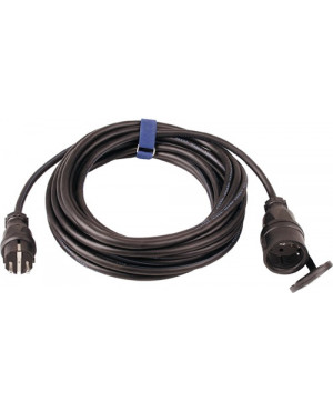 Gummiverlängerungskabel H07RN-F3x1,5mm2 L.25m schwarz IP44 f.innen u.außen