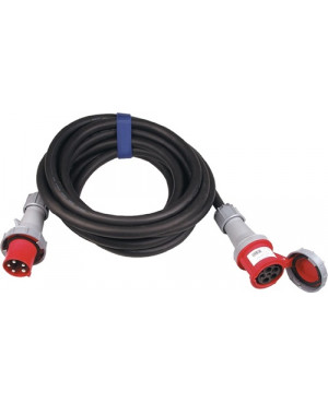 CEE-Verlängerung 63 A 400 V 50m H07RN-F 5x16 mm² schwarz IP44