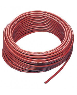 Gummileitung H07RN-F 3x1,5mm2 L.50m rot f.innen u.außen