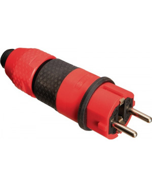 Schutzkon.st.10-/16 A 250 V rot/schwarz IP54 Ku.SCHWABE AS