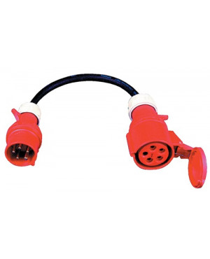 CEE-Adapterleitung CEE-Stecker 16 A/5-polig/400 V/6 h IP44 JÄGER DIREKT