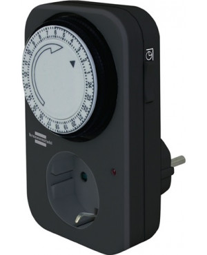 Zeitschaltuhr 230 V 16 A B60xH105xT70mm IP44 anthrazit BRENNENSTUHL