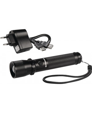 LED-Taschenlampe 350 lm Li-Ion 175m PROMAT