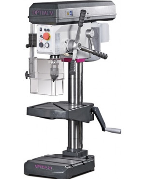 Tischbohrmaschine B 24 H 24mm MK2 350-4000min-¹ m.Not-Halt-Schalter OPTI-DRILL
