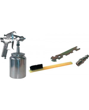 Druckluftfarbspritzpistole Kit-Line HVLP 1l 130-200l/min 2-3bar AEROTEC