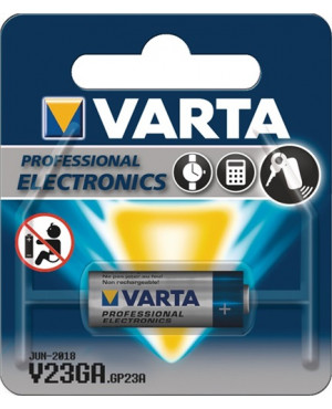 Knopfzelle Professional Electronics 12 V 52 mAh V23GA 10,3x28,5mm VARTA