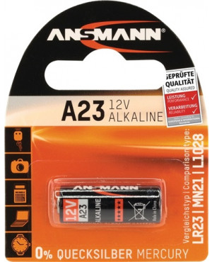 Batterie Ansmann Lithium 12 V A23 1 St./Bl.