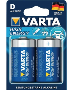 Batterie Alkaline High Energy 1,5 V D-AM1-Mono 16500 mAh LR20 4920 2 St./Bl.