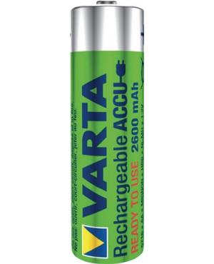 Akkuzelle 1,2 V 2600 mAh R6-AA-Mignon HR6 2 2St./Blister VARTA
