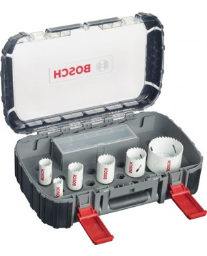 Lochsägensatz Progressor for Wood and Metal 9-tlg.19-68mm Schnitt-T.40mm BOSCH