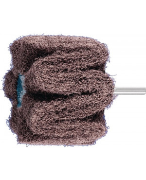 Schleifvliesstift POLINOX® PNG D100xH50mm 6mm Vlies 100 Wellen PFERD