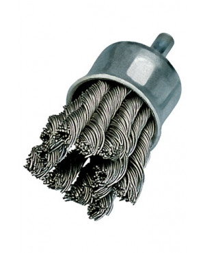 Pinselbürste D.23mm 6mm Drahtstärke 0,26mm VA-Draht 20000min-¹ OSBORN