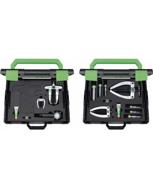 Kugellagerab-/ausziehvorrichtung 24 Spann-W.60-90mm 24-A in 2xL-Boxx KUKKO