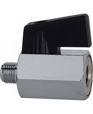 Mini-Kugelhahn 9,73mm IG/AG RIEGLER