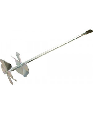 Scheibenrührer Rührkorb-D. 80mm 350mm Rührgutmenge 15kg 6-kant,SW 7mm
