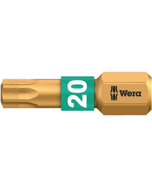 Bit 867/1 BDC SB 1/4 Zoll T 15 L.25mm Bi-Torsion,diamantb. Karte m.1 Bit WERA