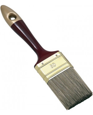 Lasurpinsel 1 Zoll 25mm dunkle Polymixborste MS Handwerker