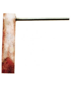 Kupferstück Hammerform gerade