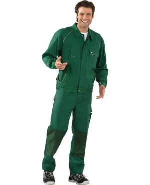 Bundjacke Canvas 320 Gr.56 grün 65% PES/35% CO