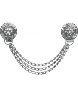 Löwenkopfkette SAMUEL L.ca. 32 cm silber Messing,vern. FHB
