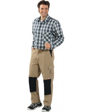 Bundhose Canvas 320 Gr.60 khaki 65% PES/35% CO PLANAM