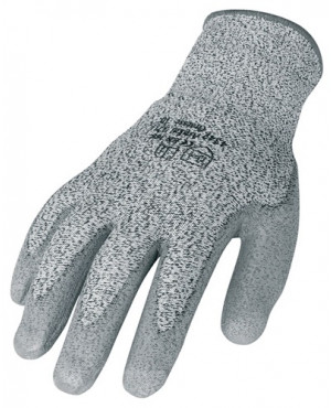 Schnittschutzhandschuhe Gr.9 grau HDPE m.Polyurethan EN 388 Kat.II auf SB-Karte