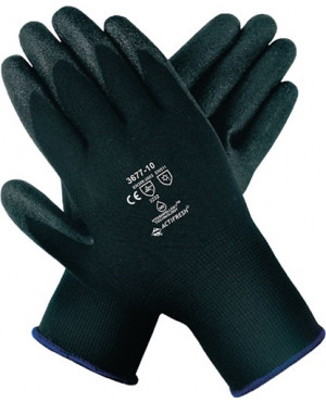 Kälteschutzhandschuh Gr.9 schwarz Terry-Schlingen EN388,EN511 Kat.II auf Karte