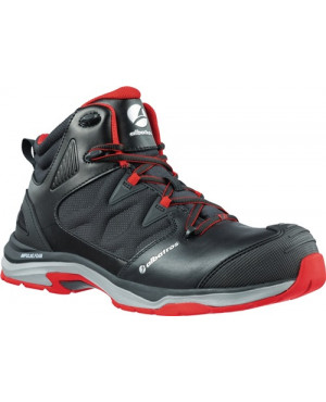 Sicherheitsstiefel ULTRATRAIL BLACK MID Gr.39 schwarz/rot Leder