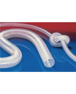 Absaug- u.Gebläseschlauch PROTAPE® PUR 330 FOOD ID 40mm AD 47mm L.10m Rl.