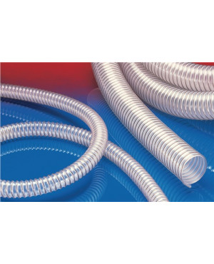 Absaug- u.Förderschl.AIRDUC® PUR 355 FOOD ID 75mm AD 86mm L.10m Rl.