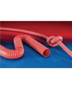 Absaug- u.Gebläseschlauch SIL 391 TWO I-D.95mm A-D.100mm L.4m Rl.NORRES