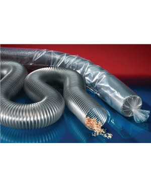 Absaug- u.Gebläseschlauch TIMBERDUC® PUR 531 AS I-D.110mm A-D.118mm L.5m Rl.