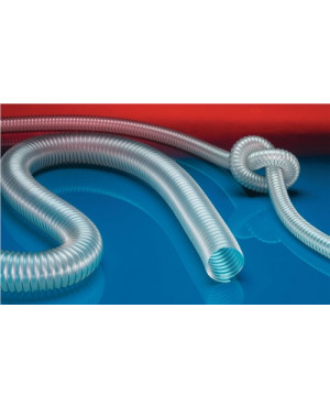 Absaug- u.Gebläseschlauch PROTAPE® PUR-INOX 330 FOOD-AS ID70mm AD78mm L.10m